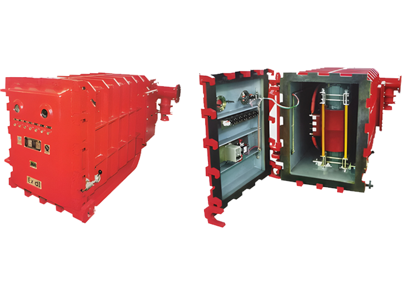 礦用隔爆兼本質(zhì)安全型高壓電抗式電磁起動器QJGK-200（300，400）/10（6）-（1000~3000）