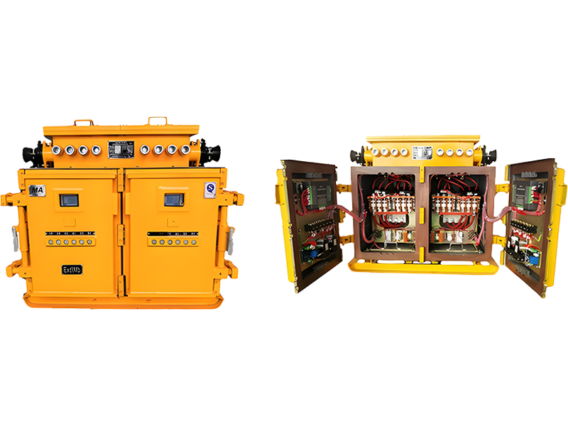 煤礦鳳機(jī)用隔爆兼本質(zhì)安全型雙電源真空電磁起動器QJZ-2X120（80）/1140（660）SF